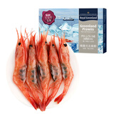 仁豪水产【源头直发】丹麦大号北极甜虾刺身 净重2斤 70-90只 日料 即食