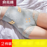 俞兆林2条高腰收腹内裤女安全裤防走光塑形束腰收小肚子产后美体提臀裤 NK蕾丝花边后脱式(颜色随机） 2条 2XL (131-145斤）