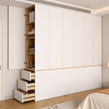 帝威哲ENF级包安装  全实木衣柜卧室家用榻榻米储物小户型床尾柜收纳柜 支持定制-升级整柜加厚