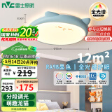 雷士（NVC）LED照明吸顶灯儿童氛围卧室灯创意可爱卡通简约-龙猫蓝色包安装