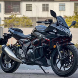 李绅二手铃木GSX250R铃木小小R电喷水冷双缸高配ABS跑车赛车摩托车 黑色