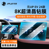 JPLAYER比亚迪24-25款元UP屏幕钢化膜中控导航汽车仪表保护贴膜汽车配件