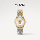 范思哲（VERSACE）瑞表美杜莎石英女表生日礼物送女友VE2R00222-38MM白金