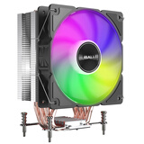 大水牛（BUBALUS）T66 AMD6热管CPU散热器(纯铜导热管风冷/支持多平台/AM2/AM3/AM4/AM5/PWM智能温控/12mm易拆风扇)