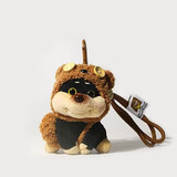 OIMG可爱蜜蜂小狗挂件背包钥匙扣包包挂饰钥匙扣玩偶挂件送女生日礼物 小熊头套款【10cm】 默认尺寸