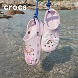 CROCS卡骆驰洞洞鞋贝雅男鞋女鞋轻便耐磨一脚蹬拖鞋休闲鞋|10126 裸粉-6PI 37 /38(230mm)