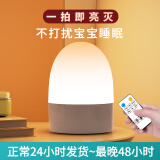 侍卫马新款小夜灯床头灯婴儿喂奶护眼月子专用台灯卧室床头灯 远程遥控款【充插两用】三档色温