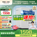 安吉尔净水器家用排行前十名 魔方Pro2900 1100G大流速体验 5年RO反渗透厨下净饮机直饮 家电国家补贴