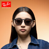 雷朋（RayBan）女款复古猫眼时尚太阳镜优雅高级修颜墨镜0RB4171F爱丽卡限定礼物