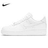 耐克NIKE板鞋女空军一号AF1 AIR FORCE 1运动鞋DD8959-100白37.5