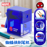 迪士尼（Disney）小学生削笔器 简约手摇透明铅笔削笔刀/卷笔刀/转笔刀 便携削笔刀 蜘蛛侠A73034-A1X