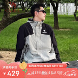 骆驼户外(CAMEL)冲锋衣男女防污防水三合一两件套冲锋衣男 A13CA70125