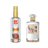 洋河 小飞天 光瓶老字号52度 500ml+顺品郎 金盖480 45度 480mL 1瓶 组合套装