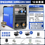 瑞凌电焊机升级315睿智系列工业级220v 380v双电压宽电压逆变直流焊机 280DS升级双电压丨12米线全套