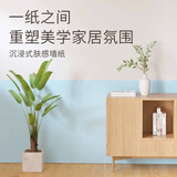 富居墙面保护膜静电吸附墙贴纸乳胶漆墙壁防污防踢护墙贴蓝60*300cm
