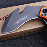 挺进者高硬度折叠爪刀 开刃锋利爪子刀  狐狸爪子刀 旋转随身折叠刀 全刃款