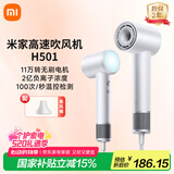 米家高速吹风机H501 小米官旗店 温柔小飓风 负离子护发 云漫白 【520礼物】