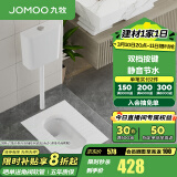 九牧（JOMOO）蹲便器 双档节水水箱抗污蹲便器 防臭劲冲自洁蹲便器套装 静音水箱蹲便套餐-预售3.15