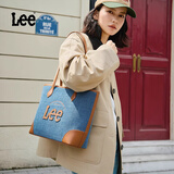 Lee复古托特包手提单肩大容量电脑包女包男女士通勤新年情人节礼物