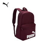 彪马（PUMA）户外通勤旅行大容量双肩背包男女款学生书包电脑包079943 酒红色-47 OSFA