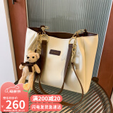 爱情海牛皮包包女包托特包大容量单肩包生日520送女朋友母亲节礼物