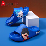 ABC KIDS儿童凉拖鞋男童女童家居一字拖外穿敖丙哪吒8641 宝蓝 26-27