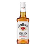 金宾（Jim Beam）占边波本波旁威士忌 进口洋酒柠檬沙瓦嗨棒可乐桶 大占边大金宾 金宾白占边白700mL1瓶