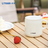 虎牌（TIGER）保温杯不锈钢双层真空办公咖啡杯MCI-A28C-C奶白色280ml