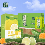 天喔茶庄 蜂蜜柚子茶+双柚汁 果汁凉茶果味饮料饮品250ml*24盒*2