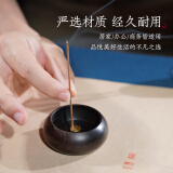 普云黑檀木香插线香香炉家用檀香熏香沉香线香炉香插香座 
