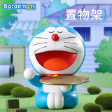 ROCKSPACE哆啦a梦拍拍灯硅胶小夜灯床头氛围灯摆件玩偶手办生日新年礼物 【哆啦A梦】托盘大摆件 | 置物架