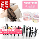 倾欣女士发圈高弹耐用头绳不伤发发绳女生毛巾圈宽边扎头发皮筋