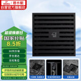潜水艇（Submarine）BTK50-10黄铜烤漆黑色地漏卫生间淋浴防臭地漏 大排量地漏50管径