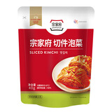 清净园宗家府切件泡菜40g*10袋 袋装辣白菜咸菜方便面伴侣