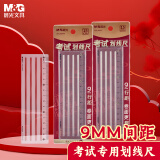 晨光文具孔庙祈福考试多功能划线尺子小学生直尺15cm文具 ARL960FF中考高考