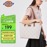 Dickies女士托特包斜挎手提包DK多隔层女包简约通勤新高级感大容量单肩包