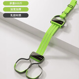 万凯引体向上辅助带训练器家用单杠弹力带中考体育考试助力带弹拉力绳 新升级引体向上助力带-青春绿