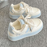 回力四季【厂牌】小白鞋高颜值韩系休闲板鞋女款厚底ins潮面包鞋 米兰-网面 35 主请下单现货妙发