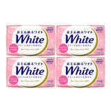 花王（KAO）日本原装进口花王香皂洗脸沐浴深层洁净去垢肥皂洁面洗澡长效留香 花王玫瑰香皂四块装