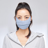 MOLY VIVI防晒口罩夏季新款遮阳透气不勒耳护眼角骑行防晒面罩魔力薇薇 洱海蓝