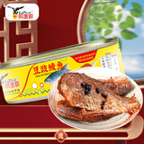 鹰金钱 豆豉鲮鱼罐头184g国产海鲜罐头即食中华老字号