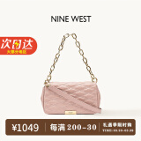 NINE WEST玖熙包包女包轻品牌高级感斜挎包女士单肩包情人节礼物送老婆 粉色