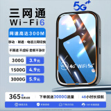 竺烨优选2025新款5G无线wifi6移动wif随身路由器无限纯流量上网卡车载wi-f6家用充电宝路由器免插卡 5G全网通【综合版】-提速3999%