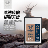 沣标（FB）沃斯耐系列高端存储卡TF/SD4.0/CFexpressType-A/Type-B存储卡CFeB/CFeA卡相机高速内存卡 V-CFeA-80GB-N