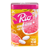 Rio 无糖薄荷糖 西柚味 20g 清新口气 口香糖 维C 约会糖果 休闲零食