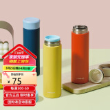 乐扣乐扣（LOCK&LOCK）缤纷马克杯304不锈钢保温保冷迷你随行水杯周年纪念款深蓝390ml 