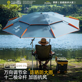 左都（ZUODU）钓鱼伞万向调节加大钓伞拐杖加厚遮阳伞专用防晒伞户外露营晴雨伞