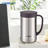 虎牌（TIGER）保温杯茶滤网杯男女办公杯CWM-A050-XC不锈钢色500ml