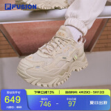 FILA FUSION斐乐潮牌女鞋女子运动鞋2025春夏硬糖鞋厚底老爹鞋女