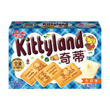 格力高（Glico）奇蒂饼干70g*4盒 儿童动物图案字母牛奶味小饼干休闲零食小吃 牛奶味